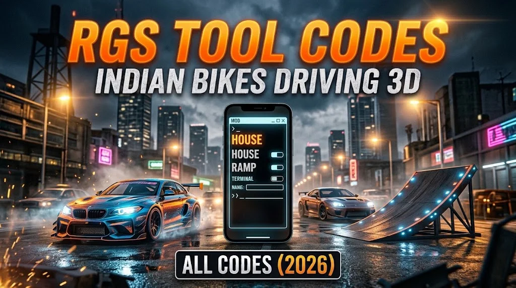 Complete Guide to RGS Tool in Indian Bikes Driving 3D: Secret Commands (2026)